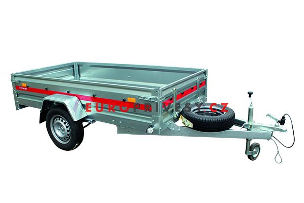 Přívěsný vozík - PRO 2312 R MAX - 2360 x 1250 - listová péra