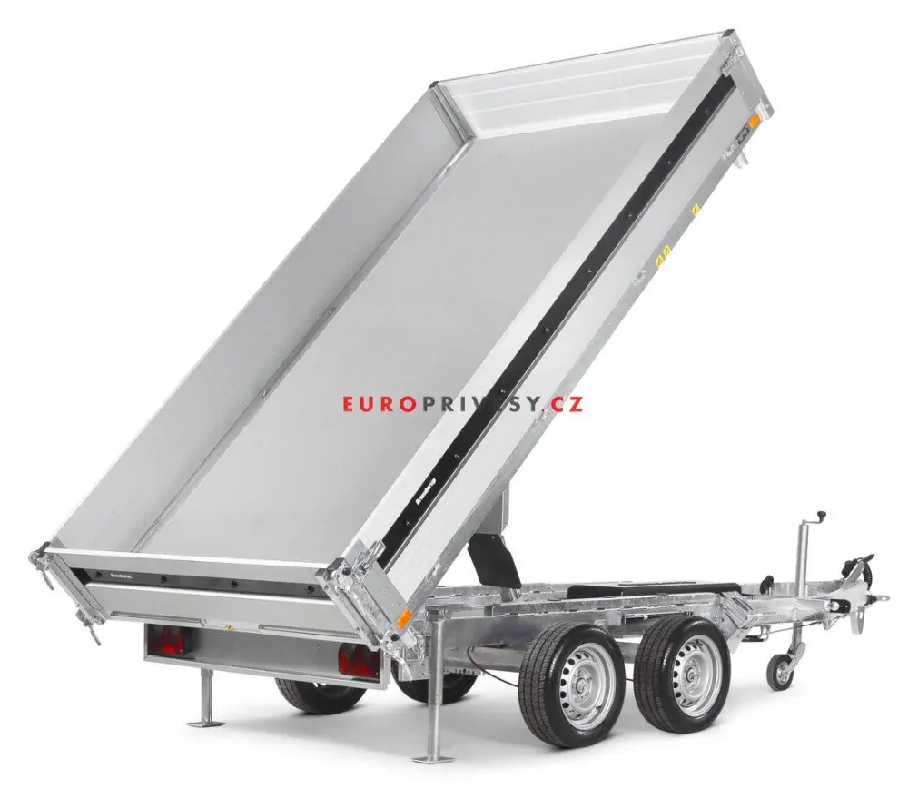 3-stranný hydraulický sklápěč Brenderup, 325x180x35, 3000kg