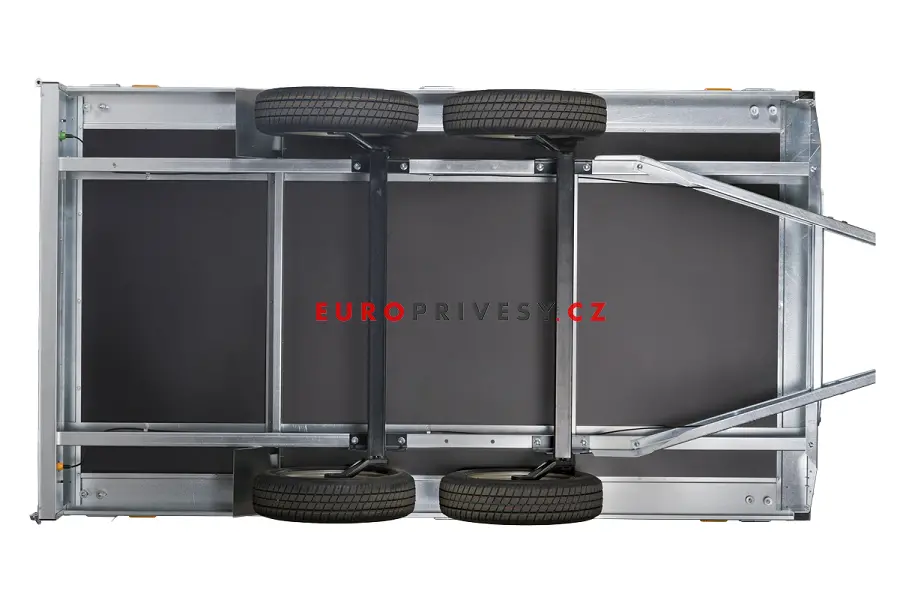 NEPTUN Nordica 2x 750 kg - 300x155x40 cm kola pod