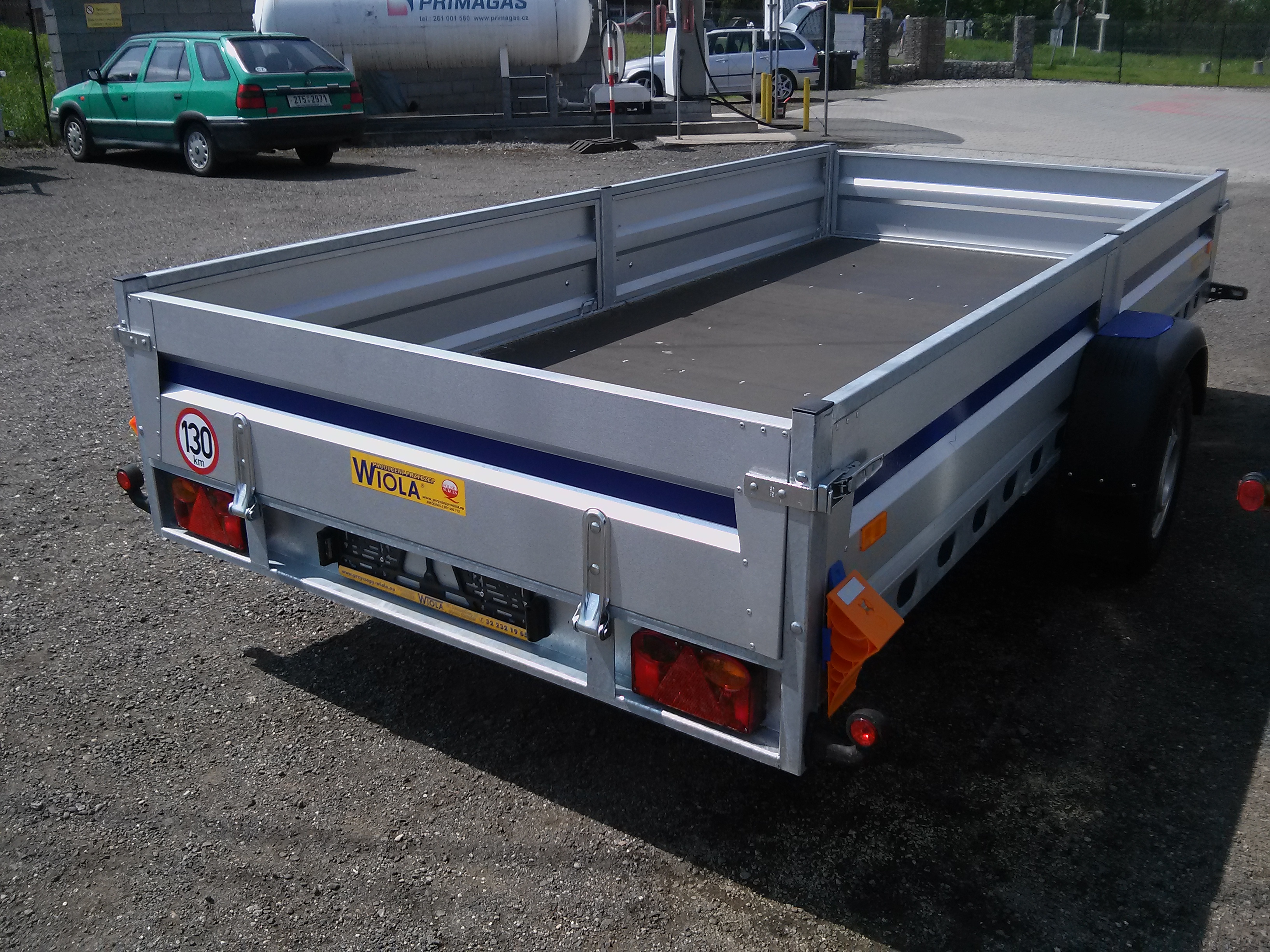 Přívěsný vozík - 1300 kg - 3200 x 1600