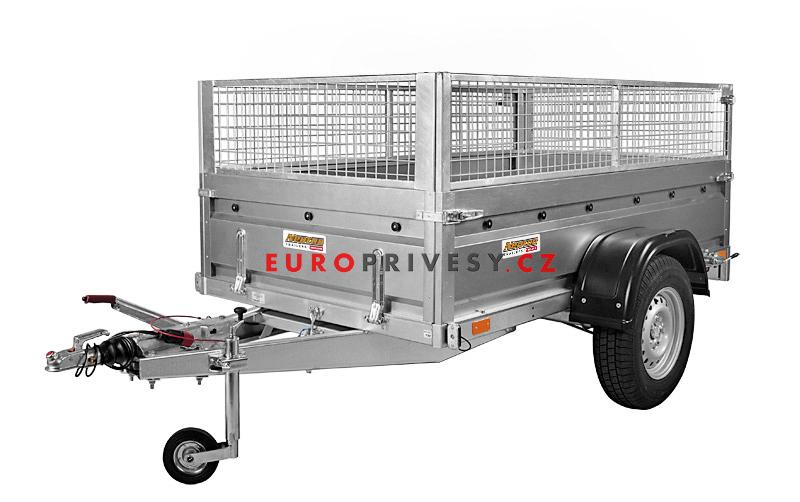 Přívěsný vozík NEPTUN - 1600 kg - 236x129x45cm
