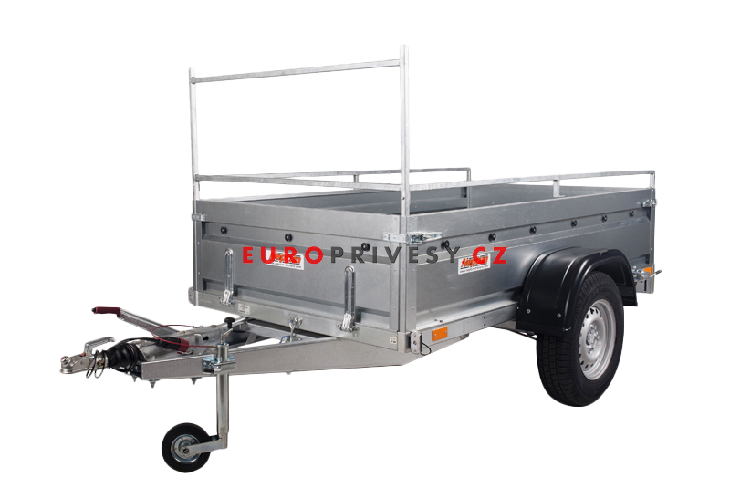 Přívěsný vozík NEPTUN - 1600 kg - 236x129x45cm