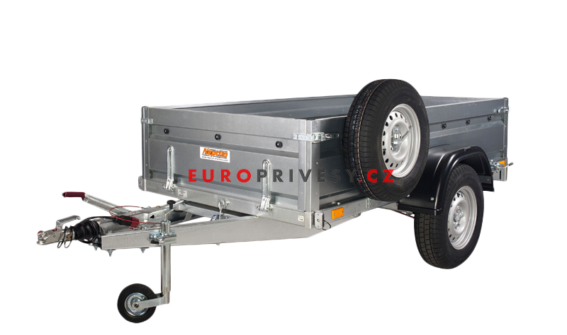 Přívěsný vozík NEPTUN - 1600 kg - 236x129x45cm