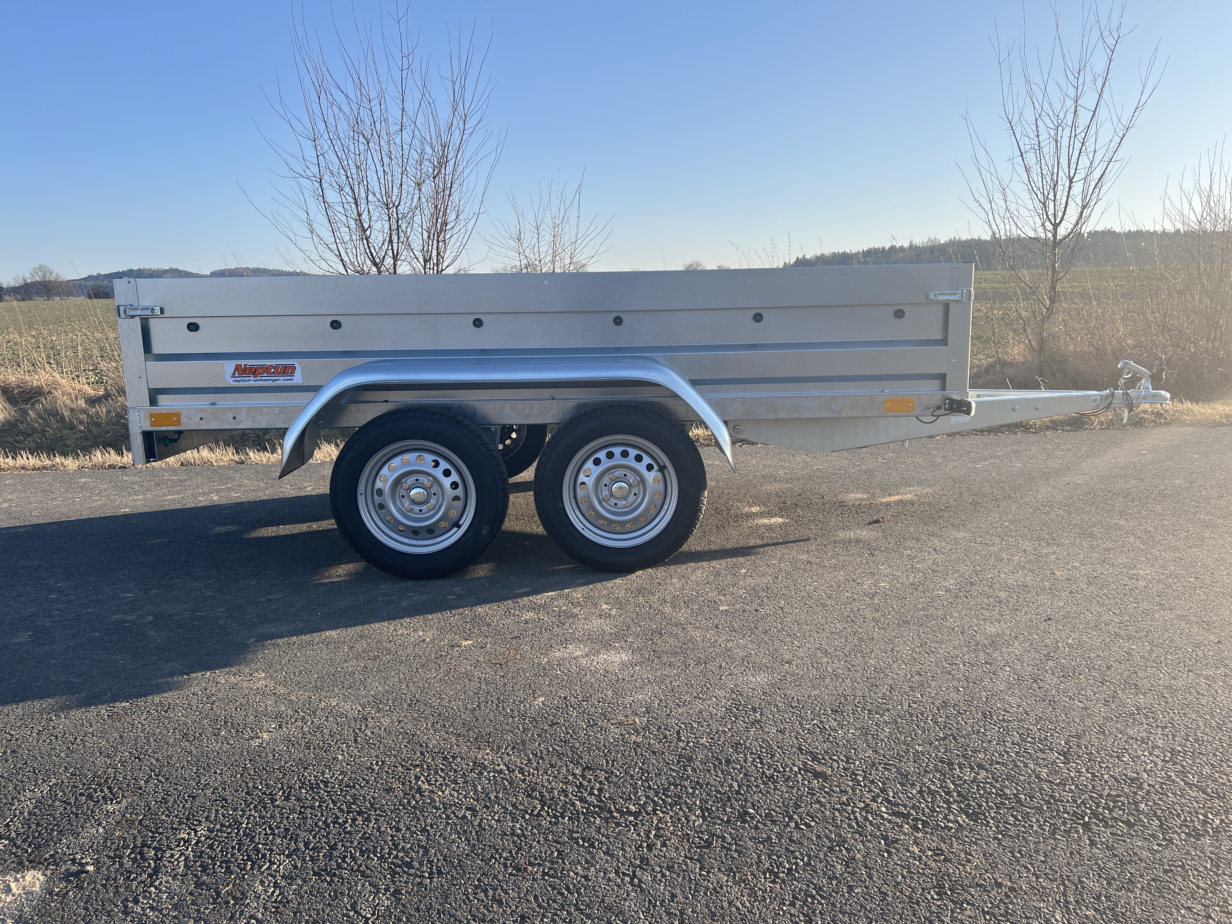 NEPTUN RUSTIK - 2x 750 kg - 263x129x40 cm