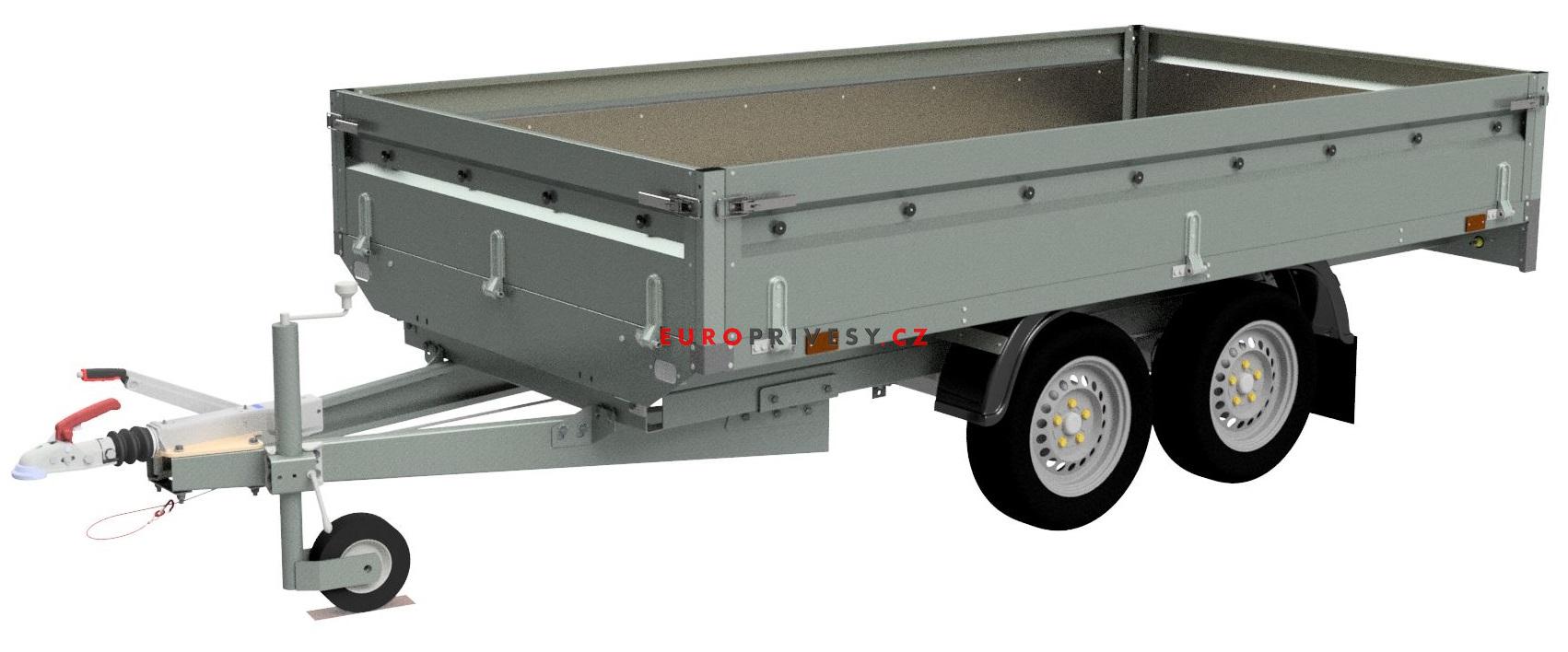 NEPTUN Nordica - 2000 kg (2x 1000 kg) - 300 x 155 x 40 cm kola pod
