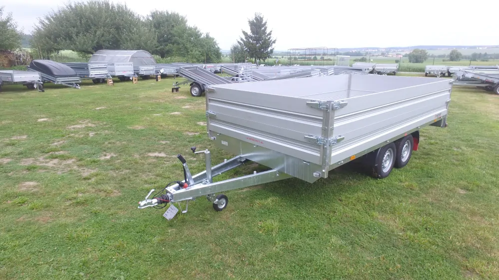 Valníkový přívěs Pongratz LH 4000/20 T-AL, 2700 kg