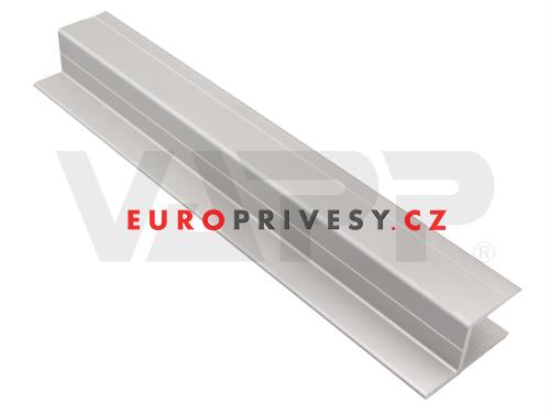 Profil lemovací "h", 298 mm eloxovaný