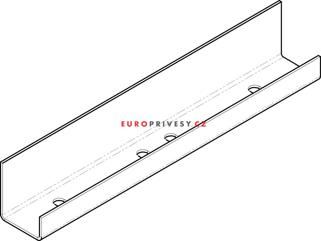Výztuha pro nápravu - Brenderup 2205S