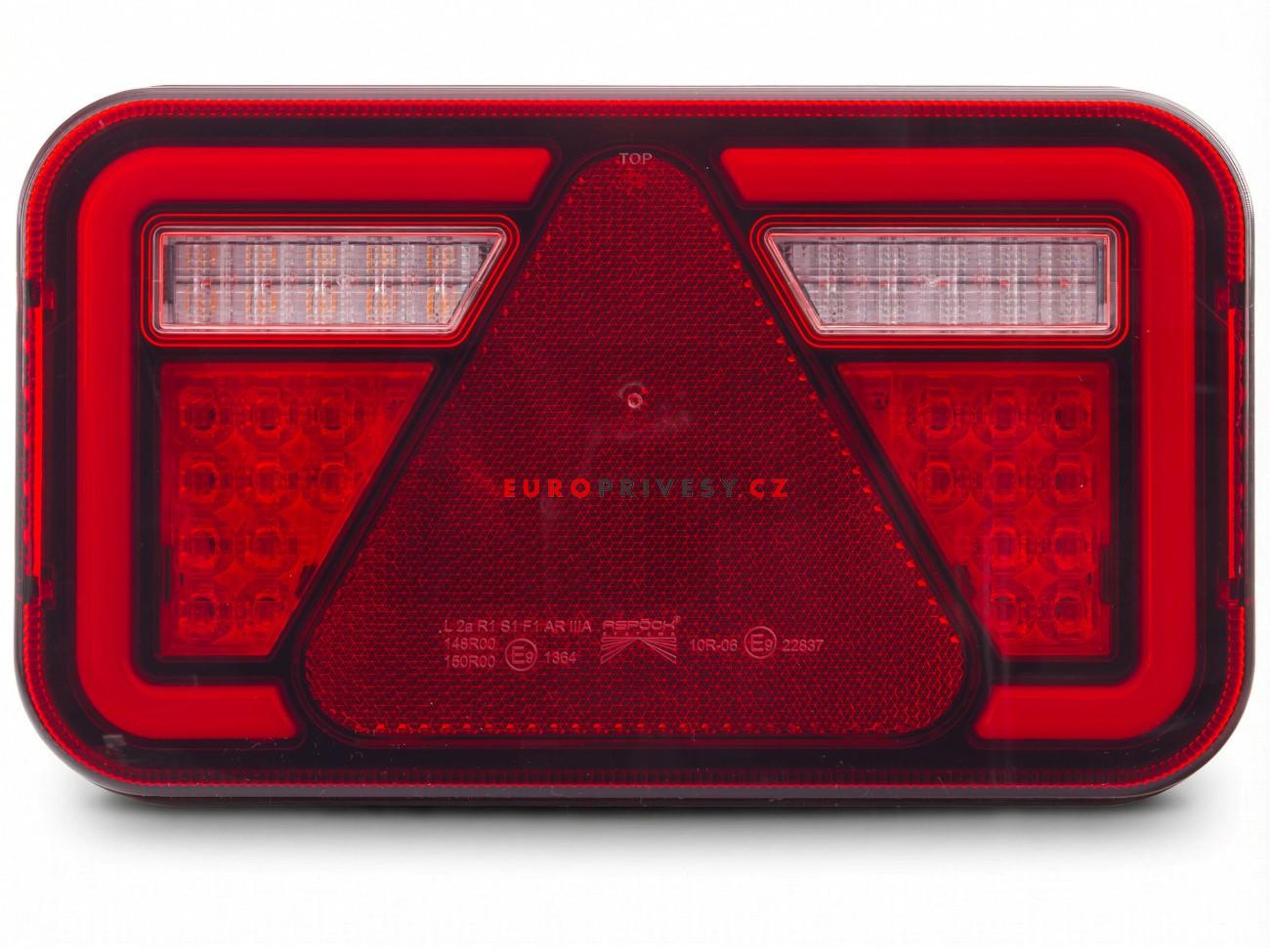 Svítilna Aspöck Multiled IV sdružená, P-BL/BR/KO/CO, baj5