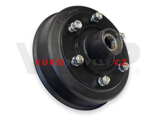 Buben brzdový AL-KO 3062 (205x6) včetně ložisek pro ETI 811403/811402