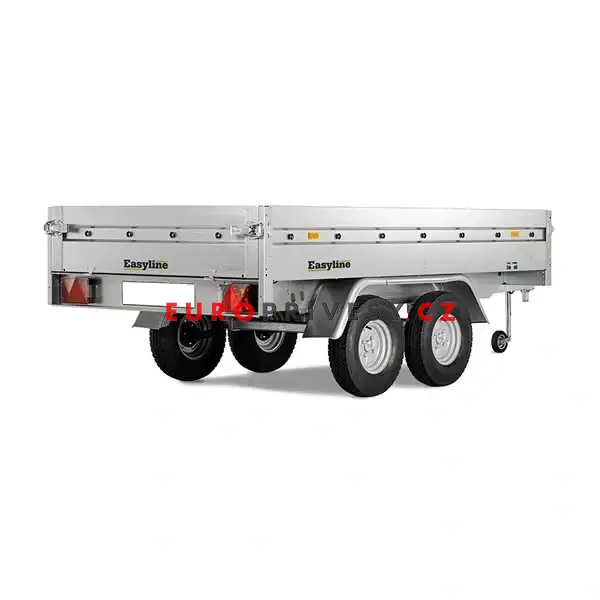 Přívěsný vozík Brenderup 3250 STB | 1300 kg | dvě nápravy | 250 x 142 cm