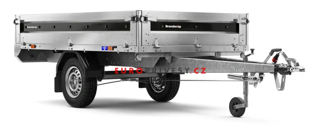 Brzděný přívěsný vozík Brenderup 4260SB | 259 x 143 cm | 750