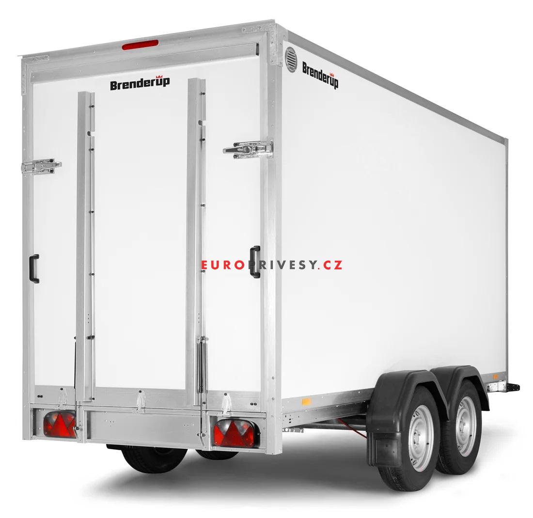 Skříňový přívěs Brenderup CD350TBR | 350 × 155 × 185 cm | 2500 kg