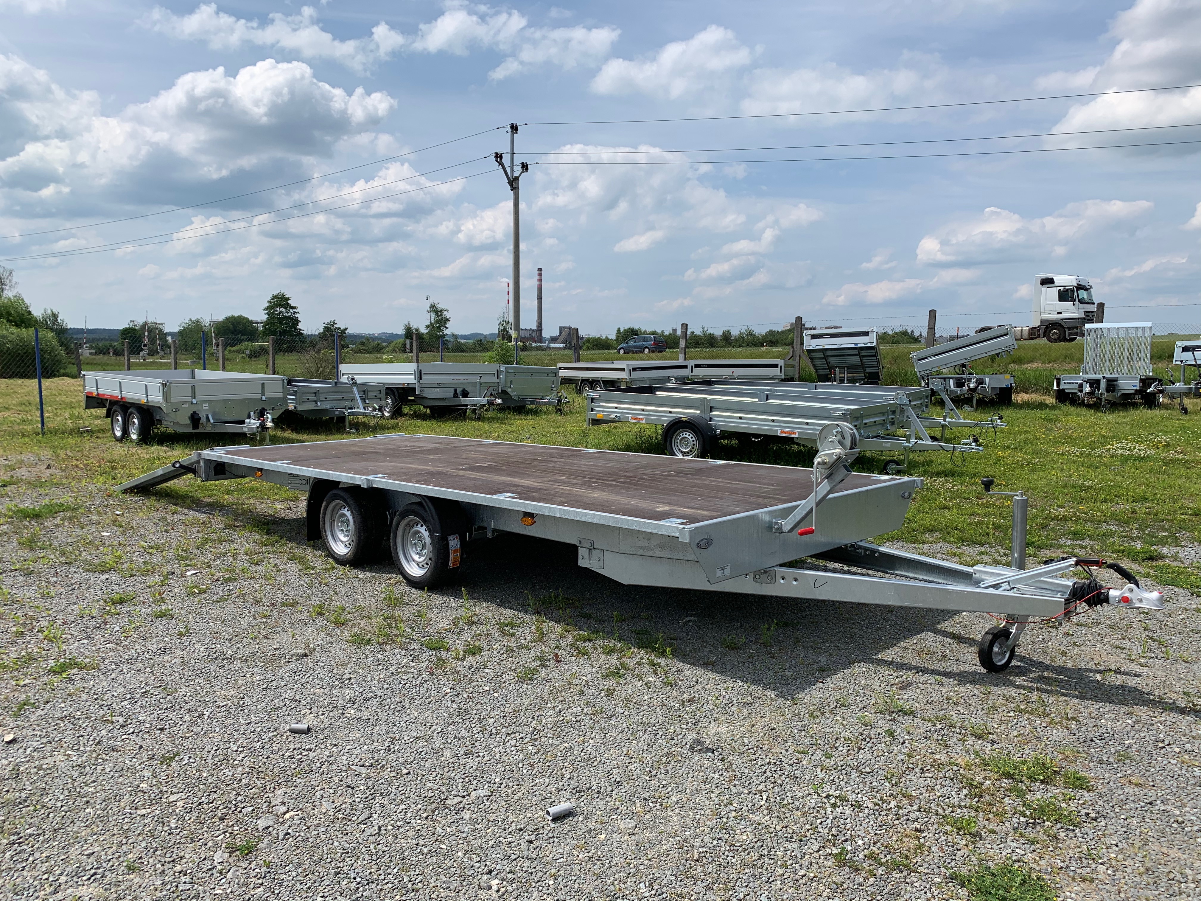 Přepravník - ATLAS 6 + plachta 3500kg