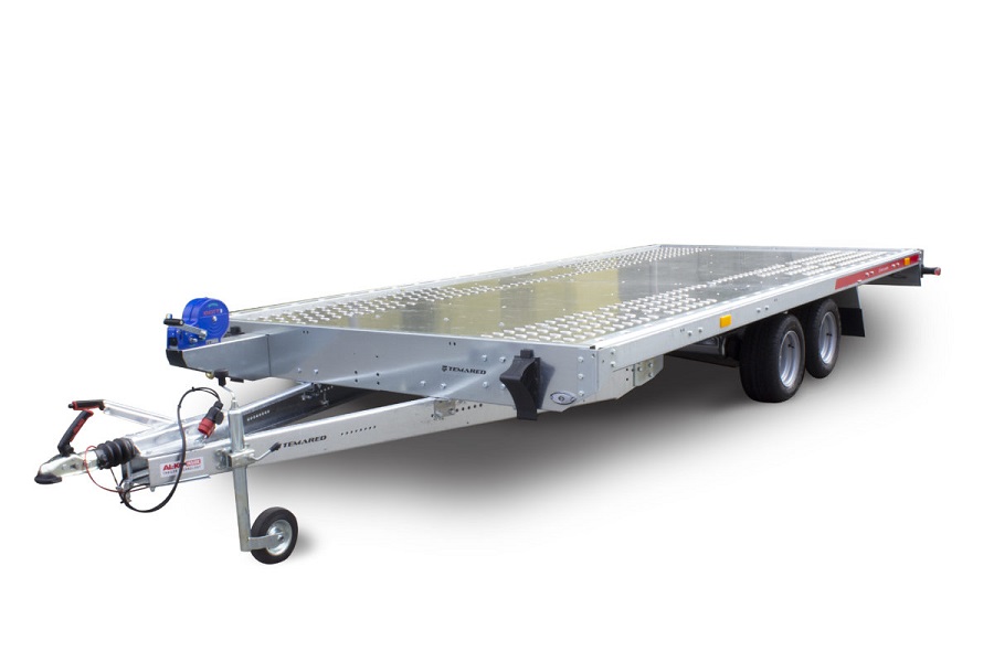 CARPLATFORM 6021 S ALU - 5890 x 2110, 3500 kg, svařovaná konstrukce