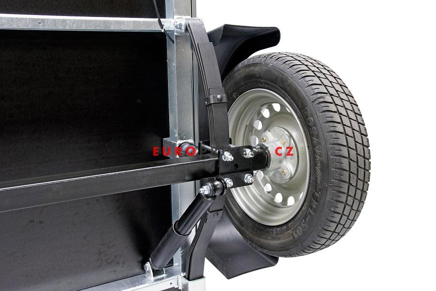 NEPTUN Praktik - sklopný - listová péra- 236x129x30 cm