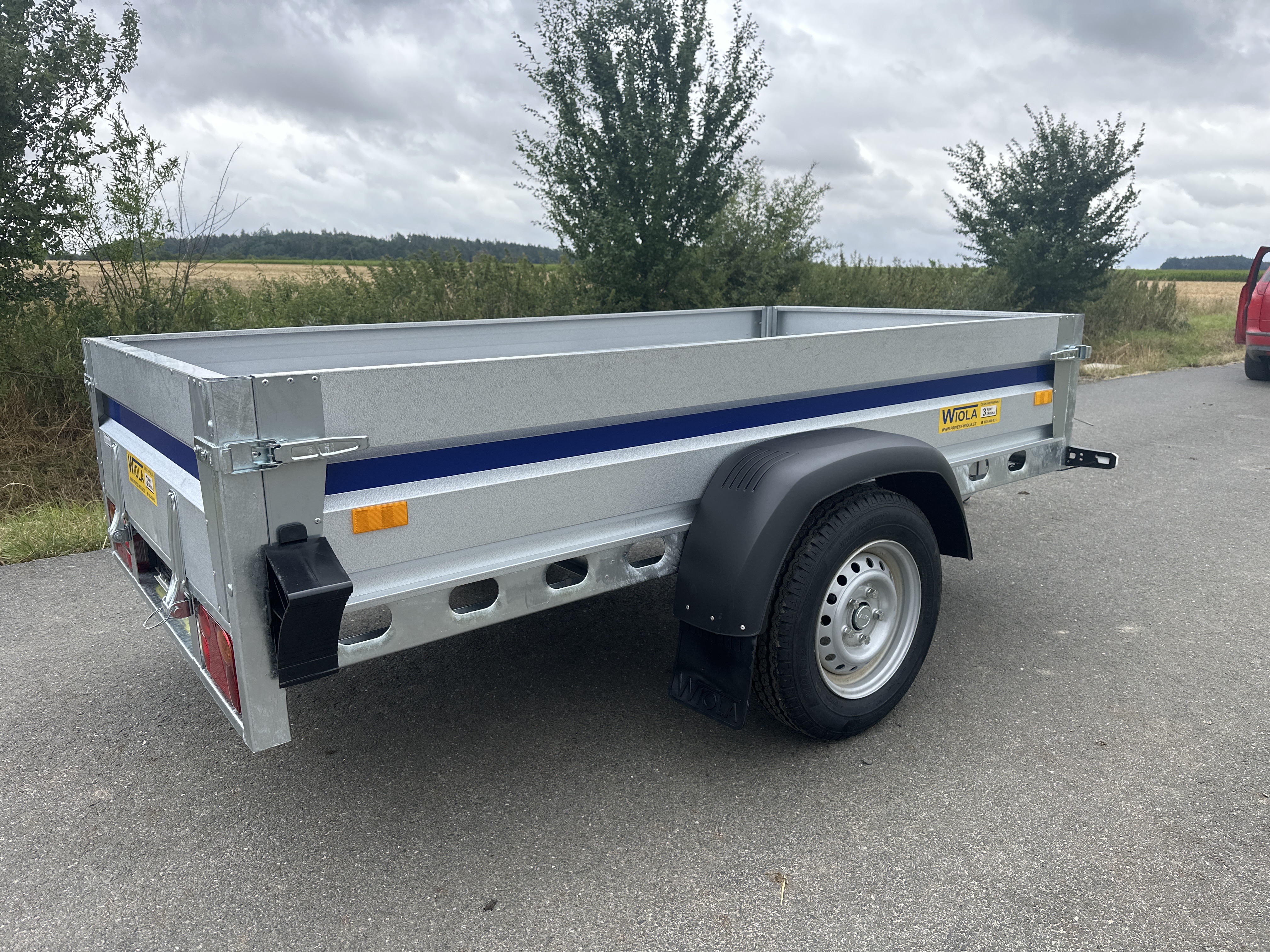 Přívěsný vozík - KRAKUS - s nápravou AL-KO 1300 kg