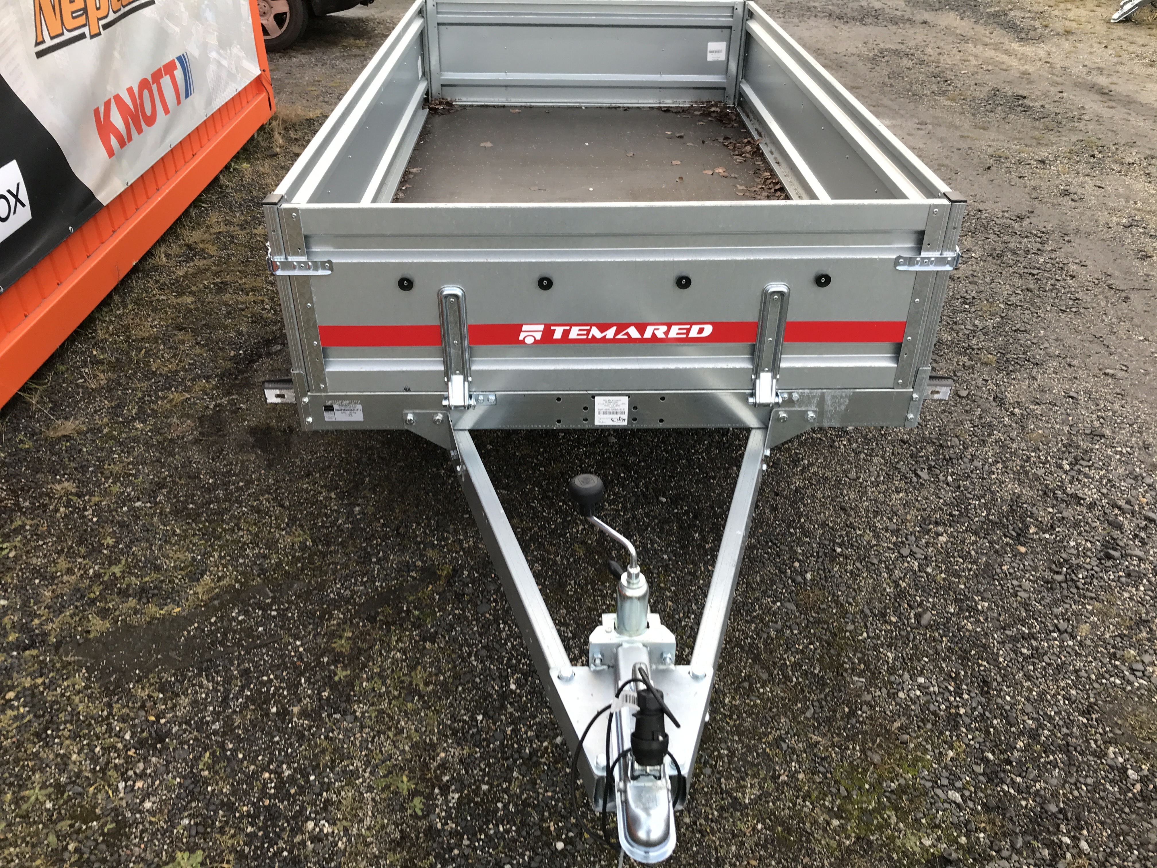 Přívěsný vozík - PRO 2312 R MAX - 2360 x 1250 - listová péra