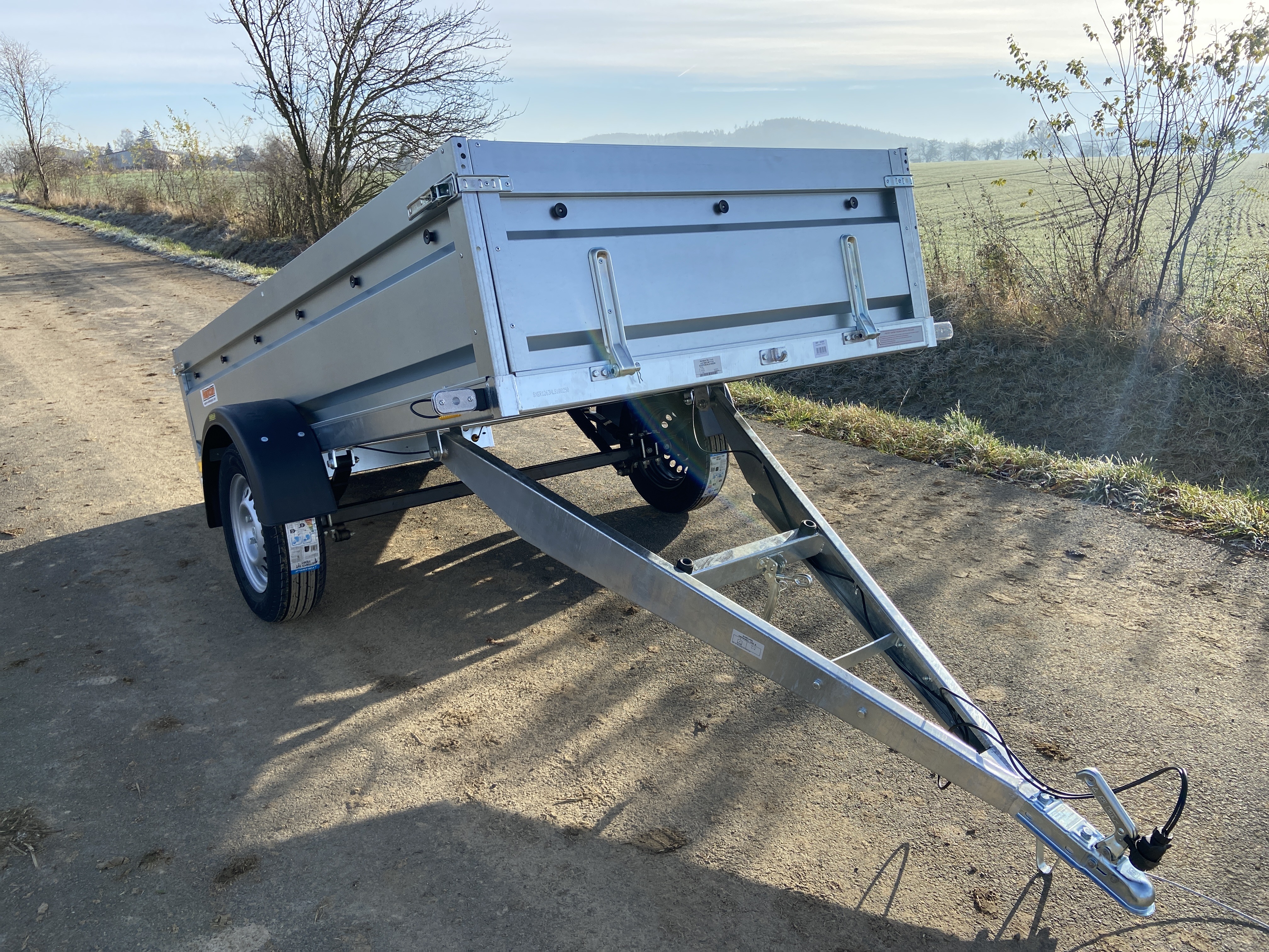 NEPTUN PRO - sklopný - listová péra - 263x129x45 cm