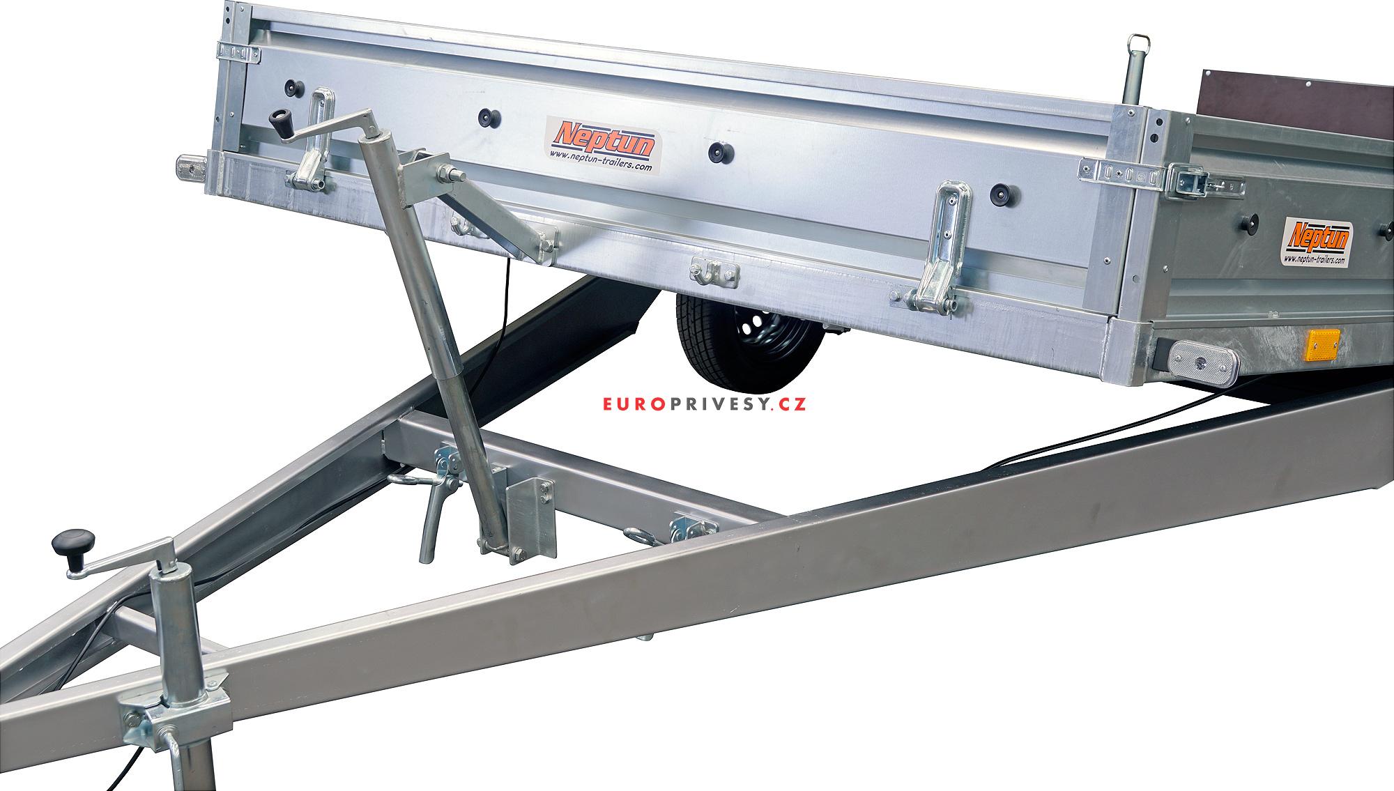 NEPTUN MULTI - sklopný - listová péra - 380x180x25 cm