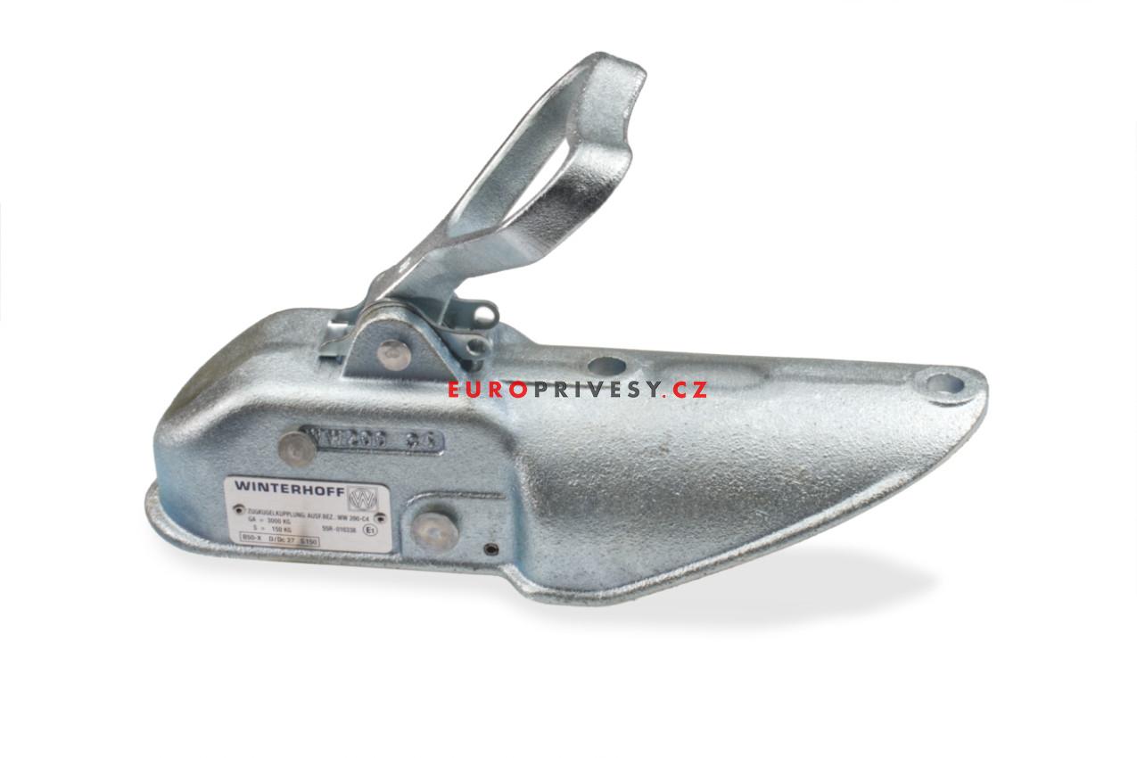 Tažná spojka WW 200-C4-H 3000 kg, pr. 80 mm, vrtání M12, šrouby vertikálně