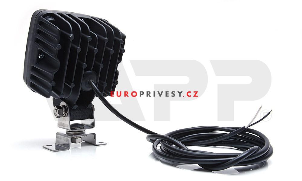 Svítilna pracovní WAS W144/70 LED 4000 lm, 12-70V, kabel 2,5 m