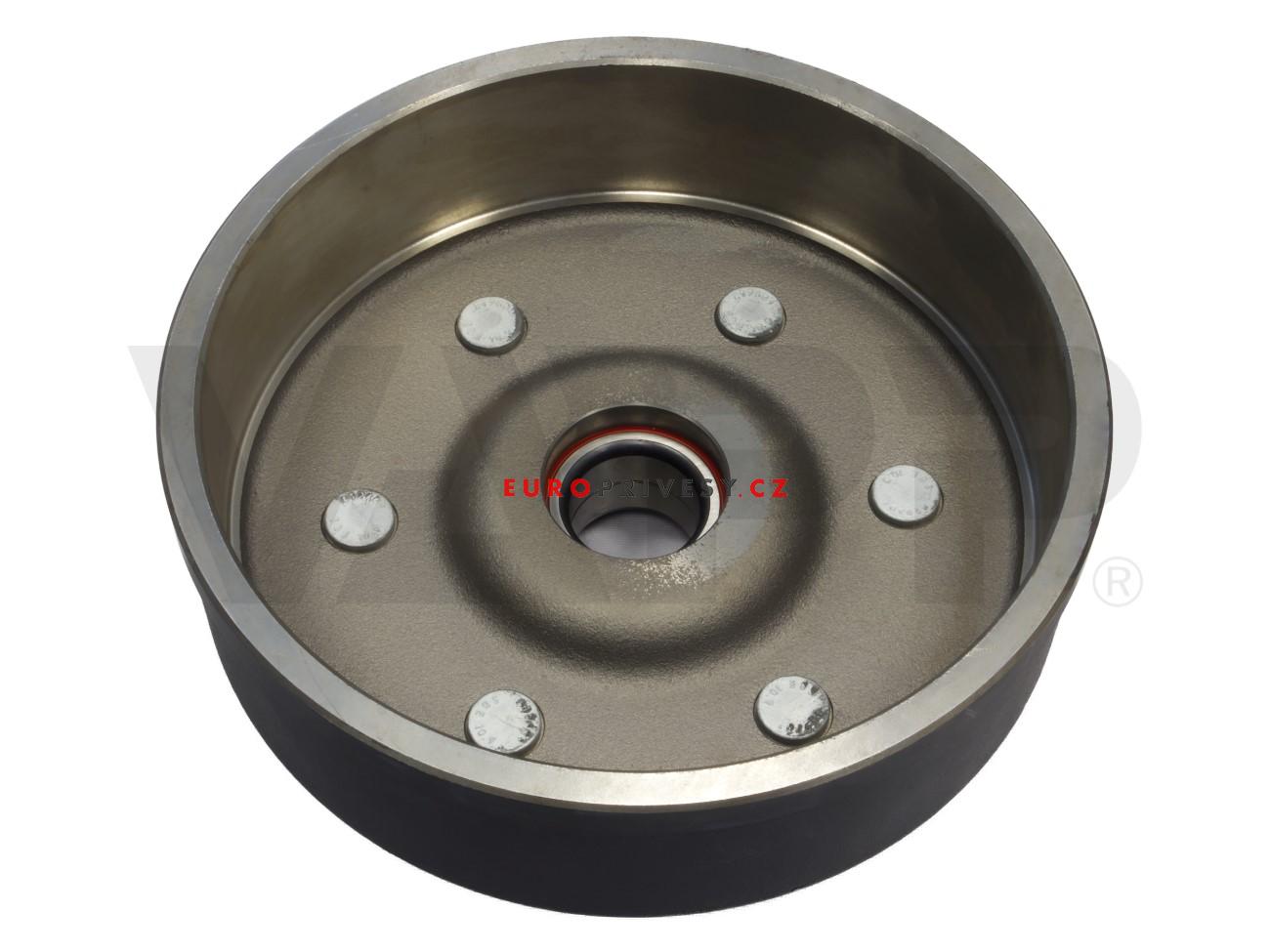 Buben brzdový KNOTT 300x60 (205x6) dvouřadé ložisko