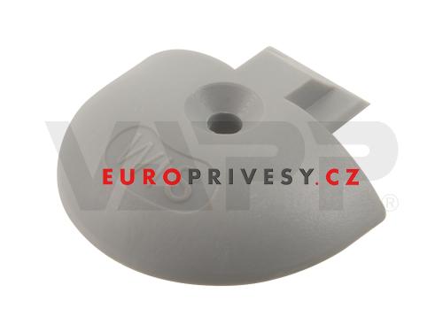 Koncovka pro AirLine lištu 5503 šroubovací, plast, šedá
