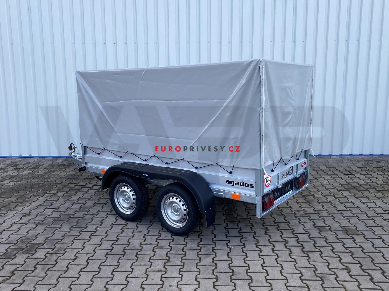 Plachta s konstrukcí Agados AGA KIT EM5/EM6, podchozí výška 119 cm