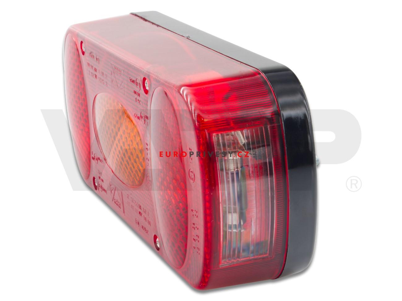 Svítilna Aspöck Midipoint II sdružená, L/P-BL/BR/KO/ML/RZ (bez žárovek), průchodka