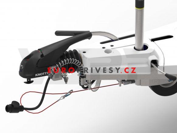 Držák kabeláže KNOTT pružinový pozink, 260 mm