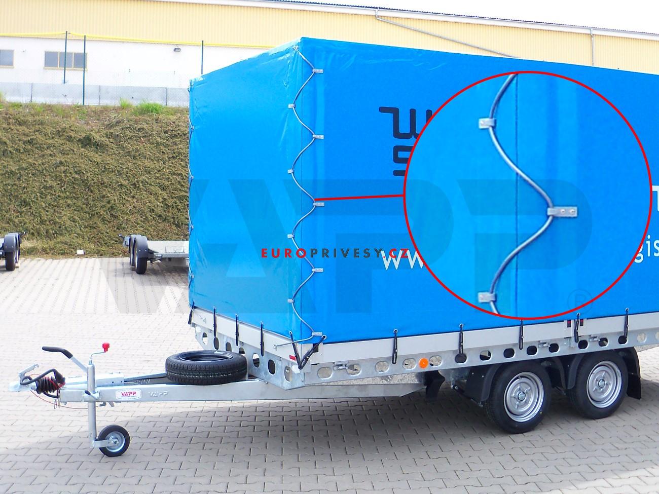 Lanko silonové pr. 8 mm pro šněrování plachty transparentní