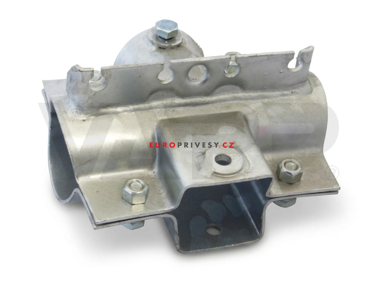 Spojnice oje a nápravy KNOTT pr. 82/83mm/jekl 71mm s držákem lanovodů