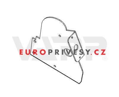 Držák na zadní nárazník VAPP PA levý pro svítilny Lucidity 26024 a doplňková č/b světla