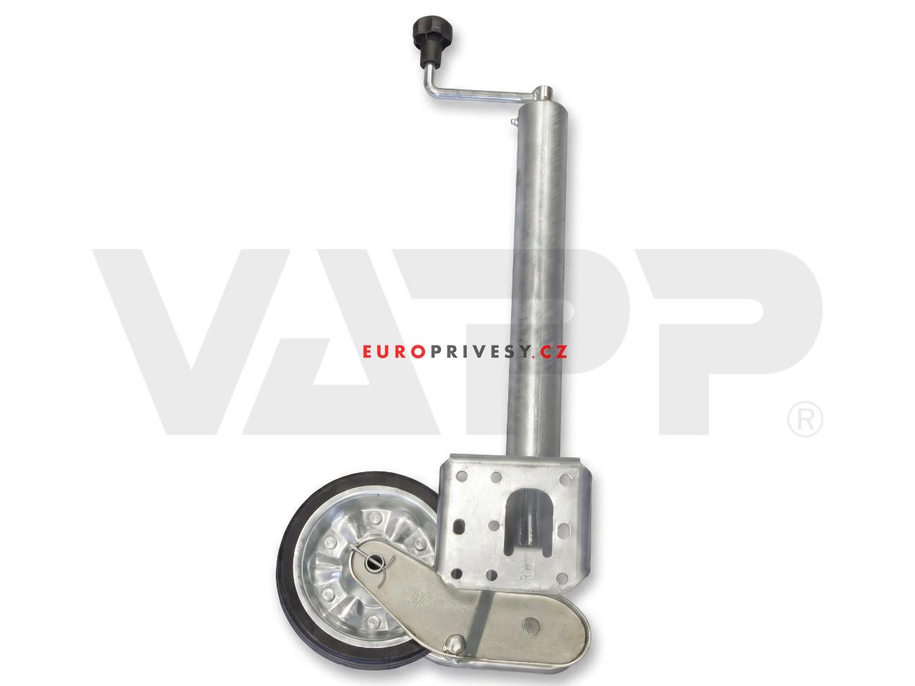 Kolečko opěrné automat DTR 60 200x60 500 kg, zesílený disk 570 mm