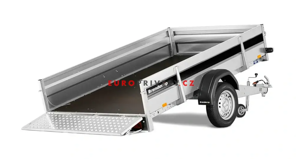 Přívěsný vozík Brenderup 2260S TILT sklopný | 258 x 153 cm