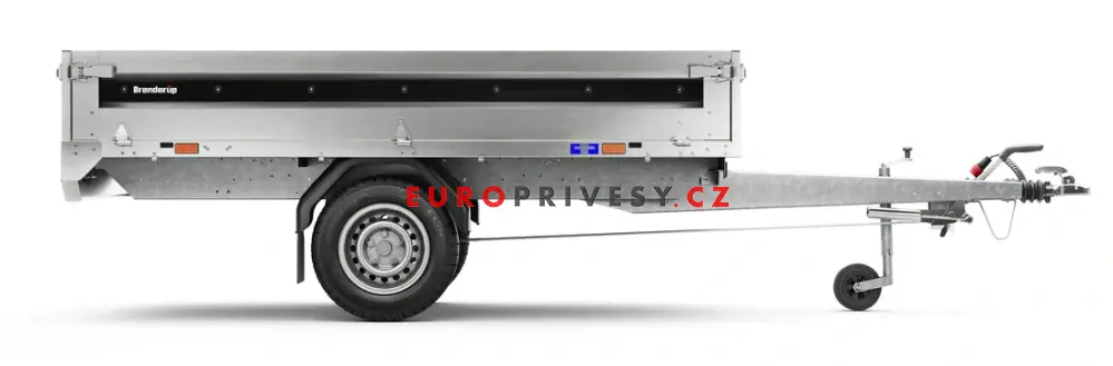 Brzděný přívěsný vozík Brenderup 4260SB | 259 x 143 cm | 750