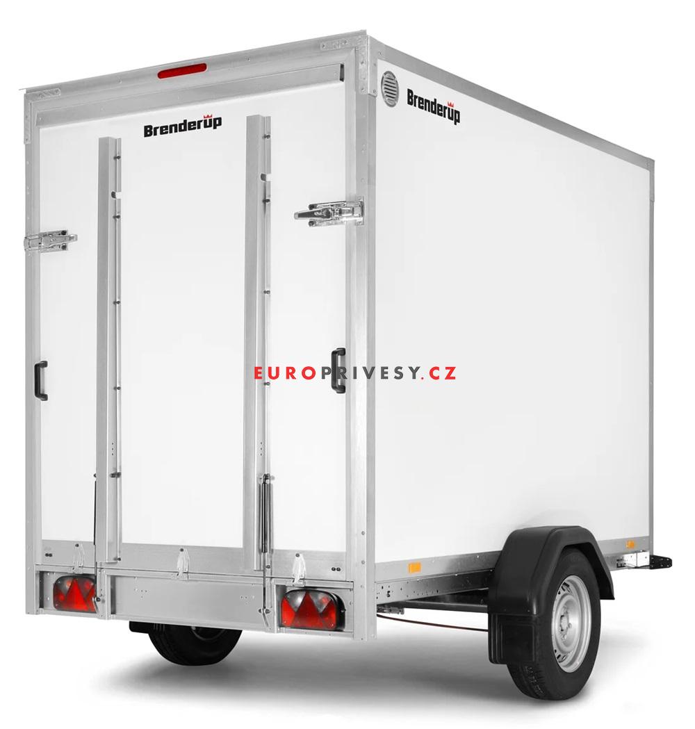 Skříňový přívěs Brenderup CD260WBR | 260 × 155 × 185 cm | 1300 kg