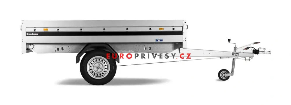 Přívěsný vozík brzděný Brenderup 3205 SB | 205 x 142 cm | 750 kg