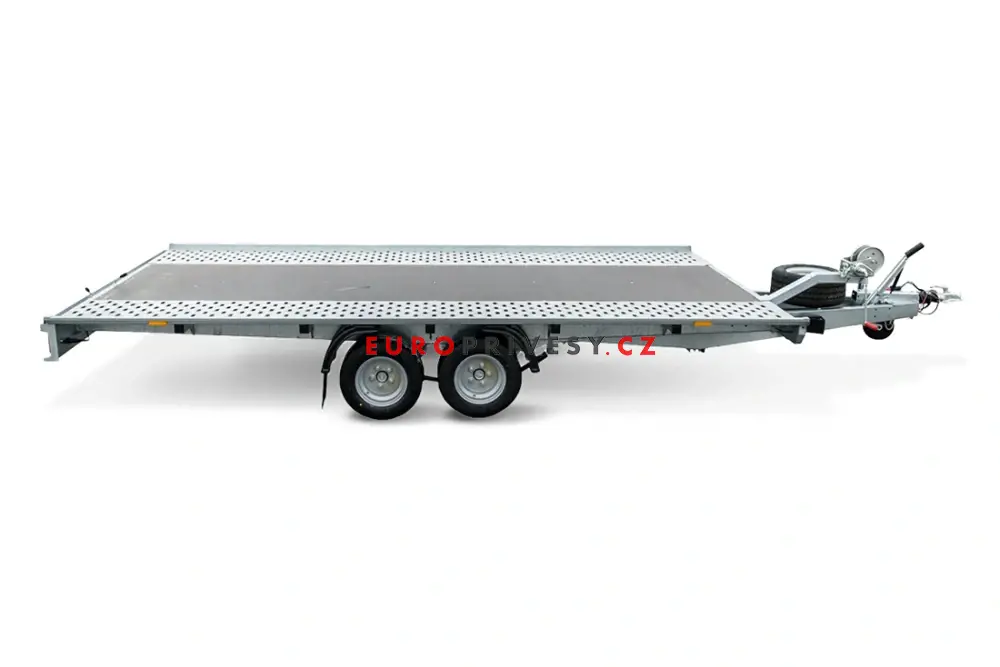 Autopřepravník NIEWIADOW Sklopný SONDA II Wood 400 x 200 cm 2500 kg