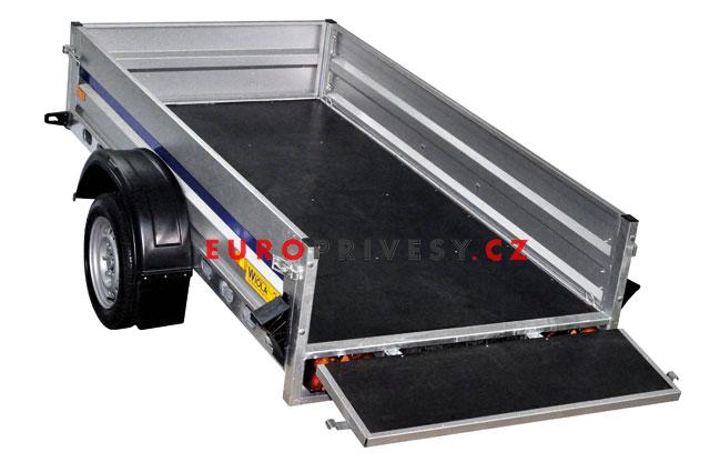 Přívěsný vozík - KUJAWIAK komfort 1200 kg - 2040 x 1220