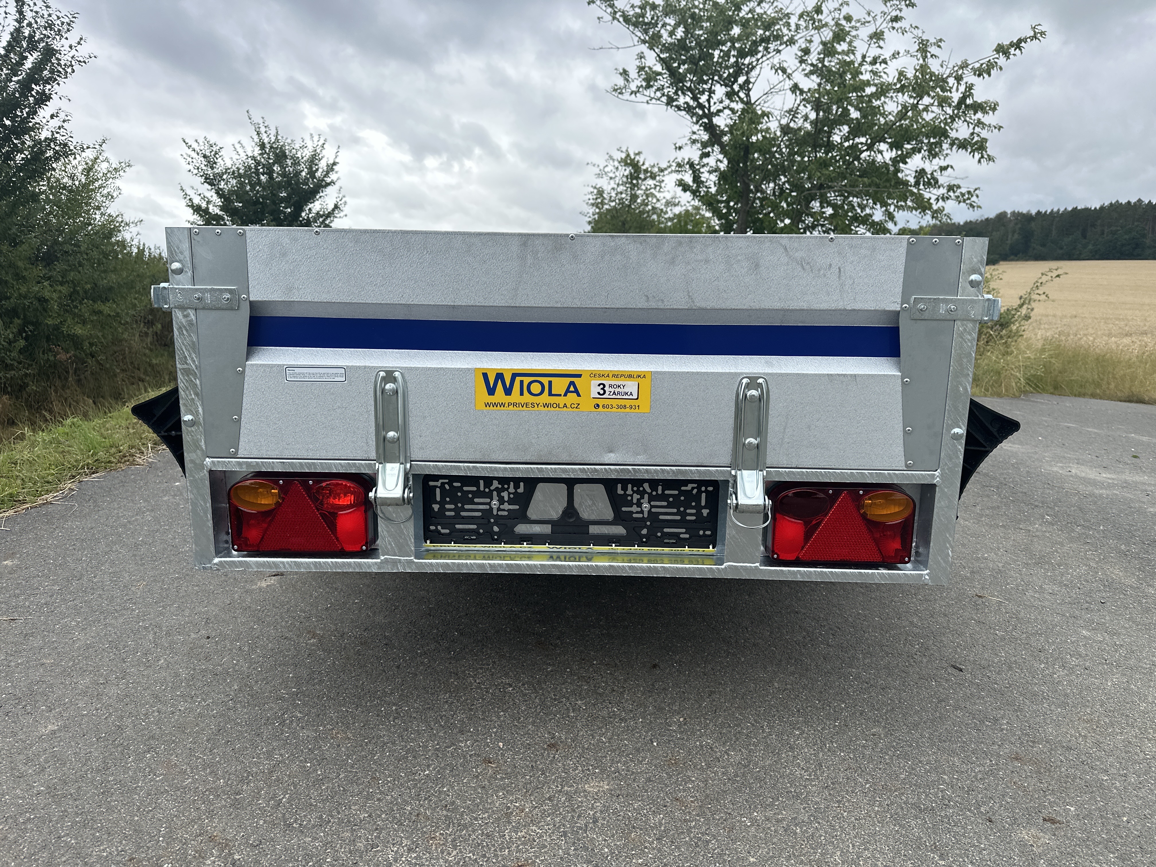 Přívěsný vozík - KRAKUS - s nápravou AL-KO 1300 kg