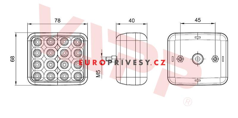 Maznice do nájezdové brzdy BPW ZAF 2,0-2 (48.36.581.105)