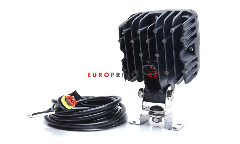 Svítilna pracovní WAS W143 LED 3000 km, 12-70V, konektor Superseal