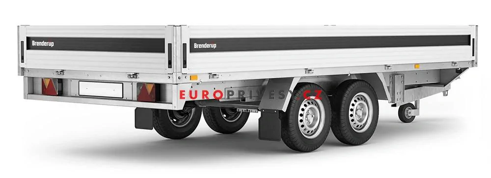 Brenderup 5520W ALU, INTEGROVANÉ NÁJEZDY, 3500kg,