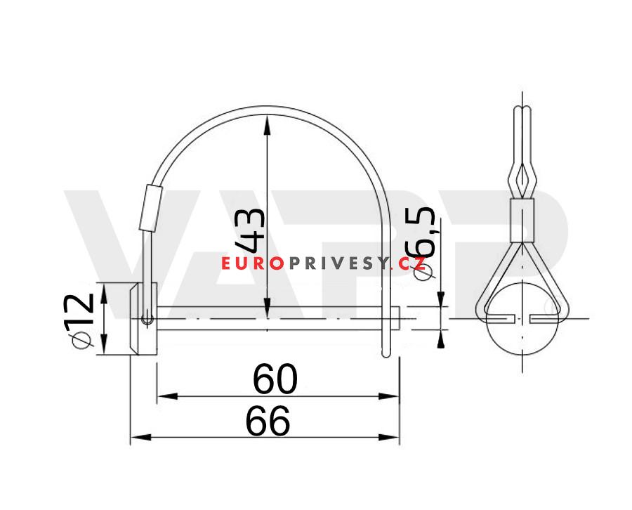 Svítilna pracovní Lucidity 22854 LED alu, 2210/1435 lm, 9-32V, IP69, 2,8 m