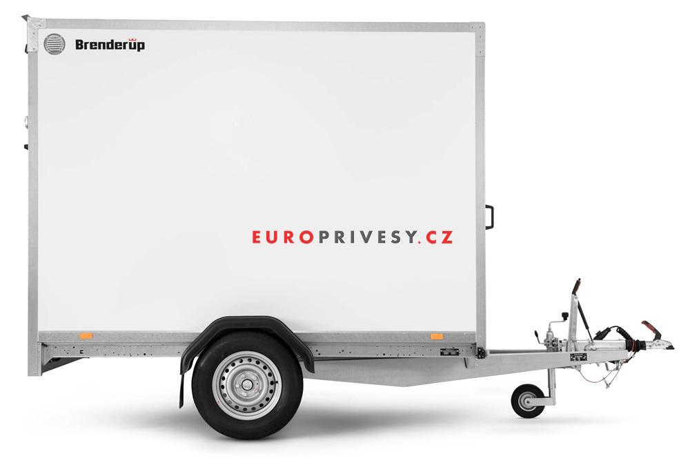 Skříňový přívěs Brenderup CD260WBR | 260 × 155 × 185 cm | 1300 kg