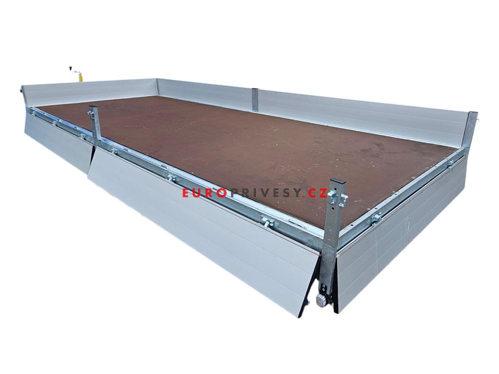 Přívěsný vozík brzděný NEPTUN Nordica PRO ALU | 508 × 208 cm | 3500 kg