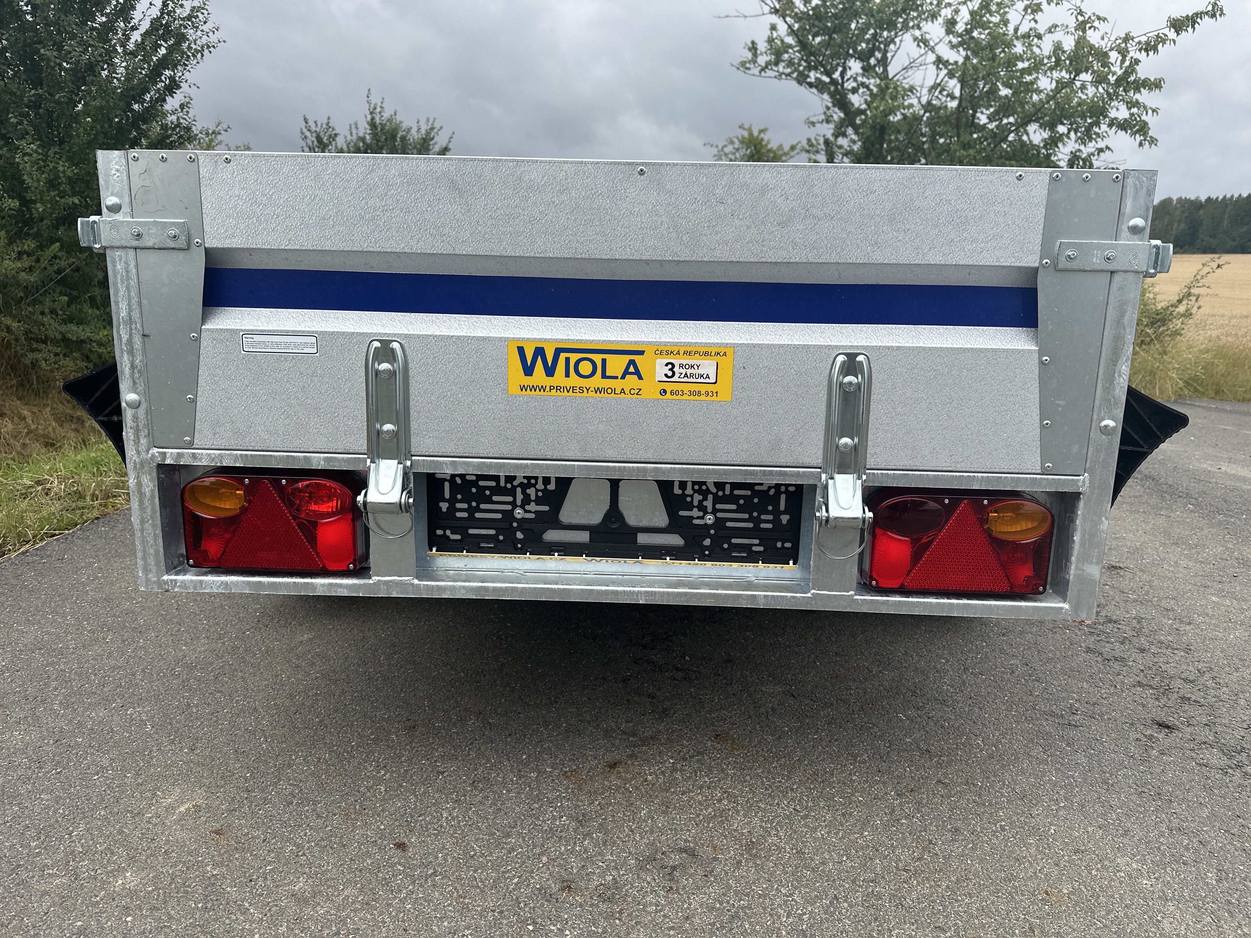 Přívěsný vozík - KUJAWIAK - s nápravou AL-KO 1300 kg