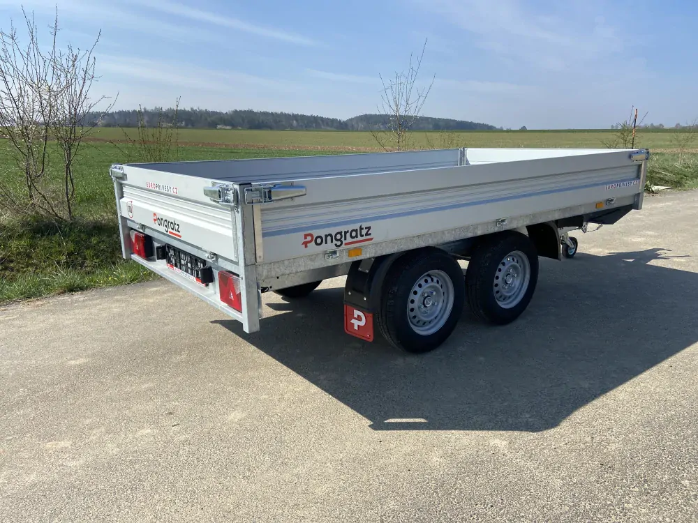 Valníkový přívěs Pongratz LH 3100/16 T-AL, 2700 kg